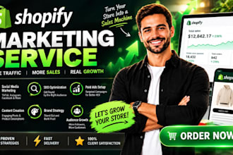 shopify marketing, etsy, pinterest marketing store growth