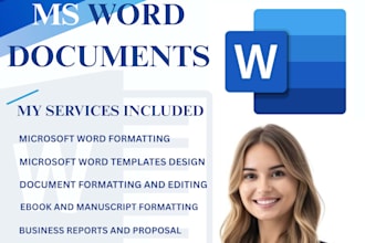 professionally microsoft word document formatting ms word edit design