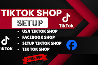 setup tiktok shop for tiktok dropshipping, USA tiktok shop and tiktok affiliate