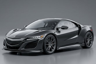 create realistic car model for games