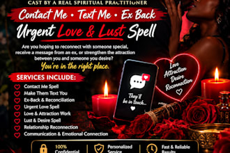 cast powerful contact me spell, text me, ex back urgent love and lust spell