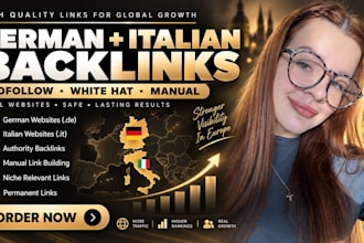 create quality backlinks from UK de fr nl and US