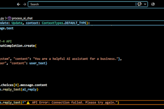 build a custom telegram, discord, or slack ai bot in python
