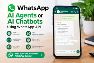 build whatsapp ai agents or whatsapp ai chatbots using whatsapp API