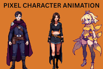 create pixel art animation pixel art sprite sheet 2d pixel art pixel character