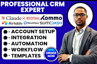claude airtable kommo wealthbox redtail crm automation suitedash crm integration