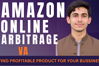 be your amazon fba online arbitrage virtual assistant,