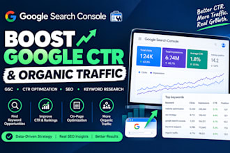 optimize google search console CTR serp and organic traffic
