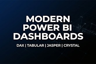 starter dashboard  simple report1 page power bi dashboard or 1 jasper  crystal