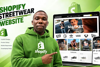 shopify streetwear website luxury streetwear website for your clothing brand
