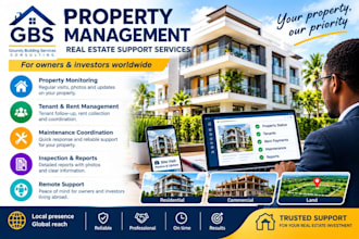 provide professional property management services