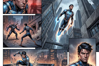 do comic book illustration, comic graphic novel comic strip comic artist comics