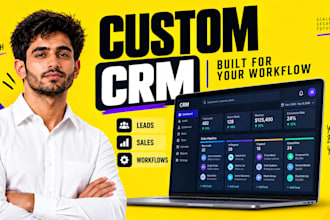 build a custom CRM software for your business