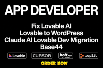 fix lovable ai, lovable to wordpress, claude ai lovable dev migration, base44