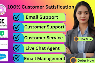 do fulltime email support customer support services agent