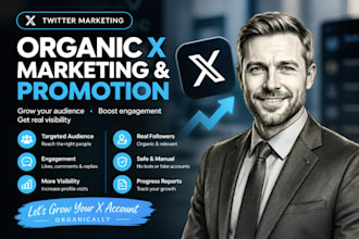 grow organic x followers fast with strategic twitter x marketing and promotion