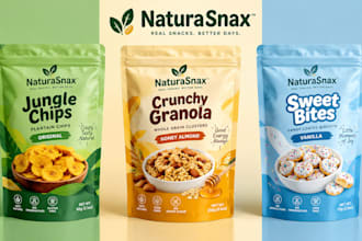 design mylar packaging, pouch, mylar bag, product label design with 3d mockup