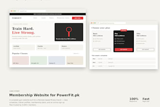 create responsive restaurant, salon or gym website