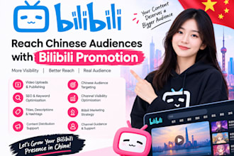 promote your bilibili videos to improve visibility and reach chinese audiences