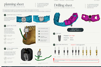 design your dental surgical guide and implant plan