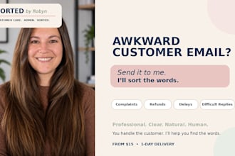 rewrite your difficult customer email professionally