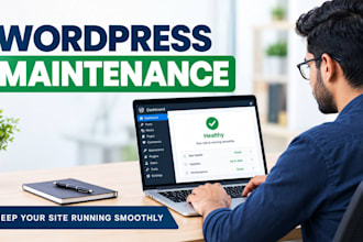 maintain, update, and secure your wordpress website