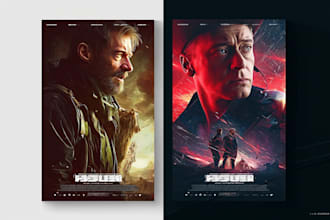 design a unique and creative movie poster for your film