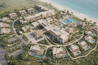 design luxury resort master plans maps and hospitality development layouts