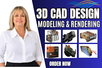 3d cad design mechanical and industrial product design
