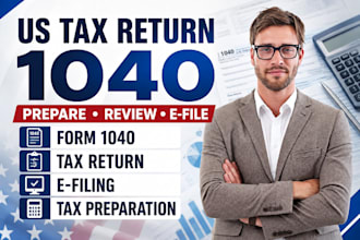 prepare and efile your US tax return 1040