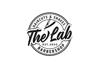 design awesome barbershop salon business logo