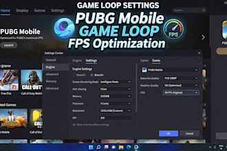 optimize gameloop for pubg mobile fps and performance