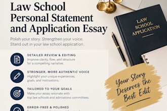edit your law school personal statement and application essay