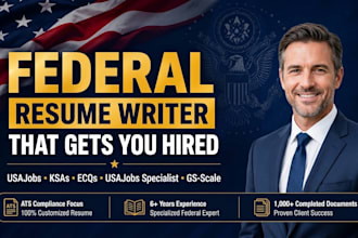 write a competitive federal usajobs resume