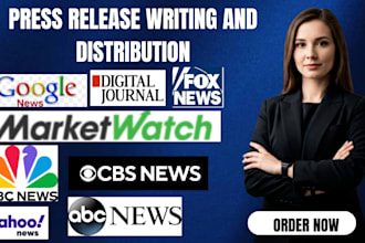 do PR writing PR distribution article submission and outreach