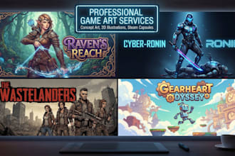create custom steam capsule art steam cover art and header