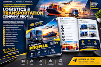 design logistics transportation company profile and capability statement