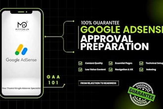 prepare your website for google adsense approval and fix rejection