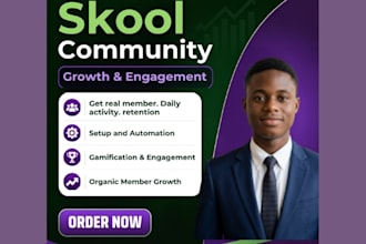 setup skool course and classroom for coaches and online course creators