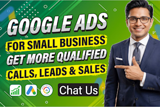 setup and manage google ads for local small business lead generation
