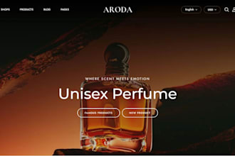 design perfume shopify store perfume website fragrance store cologne store