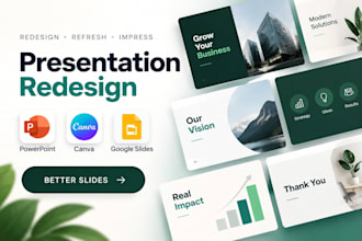 powerpoint presentation redesign canva google slides design