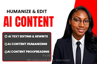 humanize ai essay, article and content, rewrite and humanize ai book content