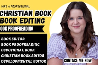 do christian book editor, devotional memoir formatting kdp, book editor