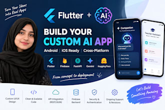develop custom flutter ai applications