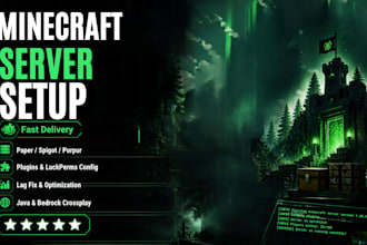 set up and configure your minecraft server with plugins