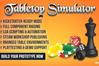 l build your kickstarter board game into a playable tabletop simulator mod