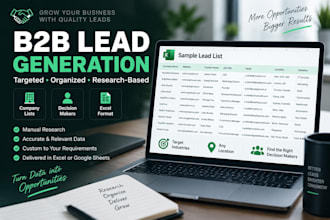build a targeted b2b lead generation list