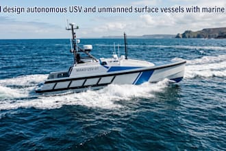design autonomous usv and unmanned surface vessels with marine cad