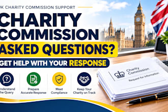 help you respond to UK charity commission queries